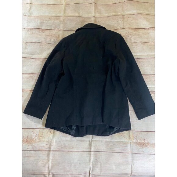 Marvin Richards New York Women's Black Button Front Coat - XL - Picture 12 of 12